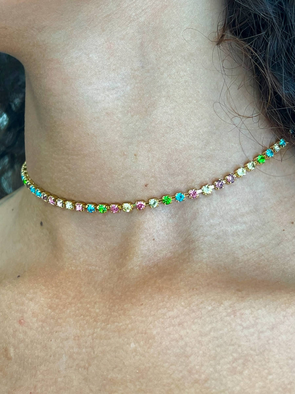 Choker strass image 1