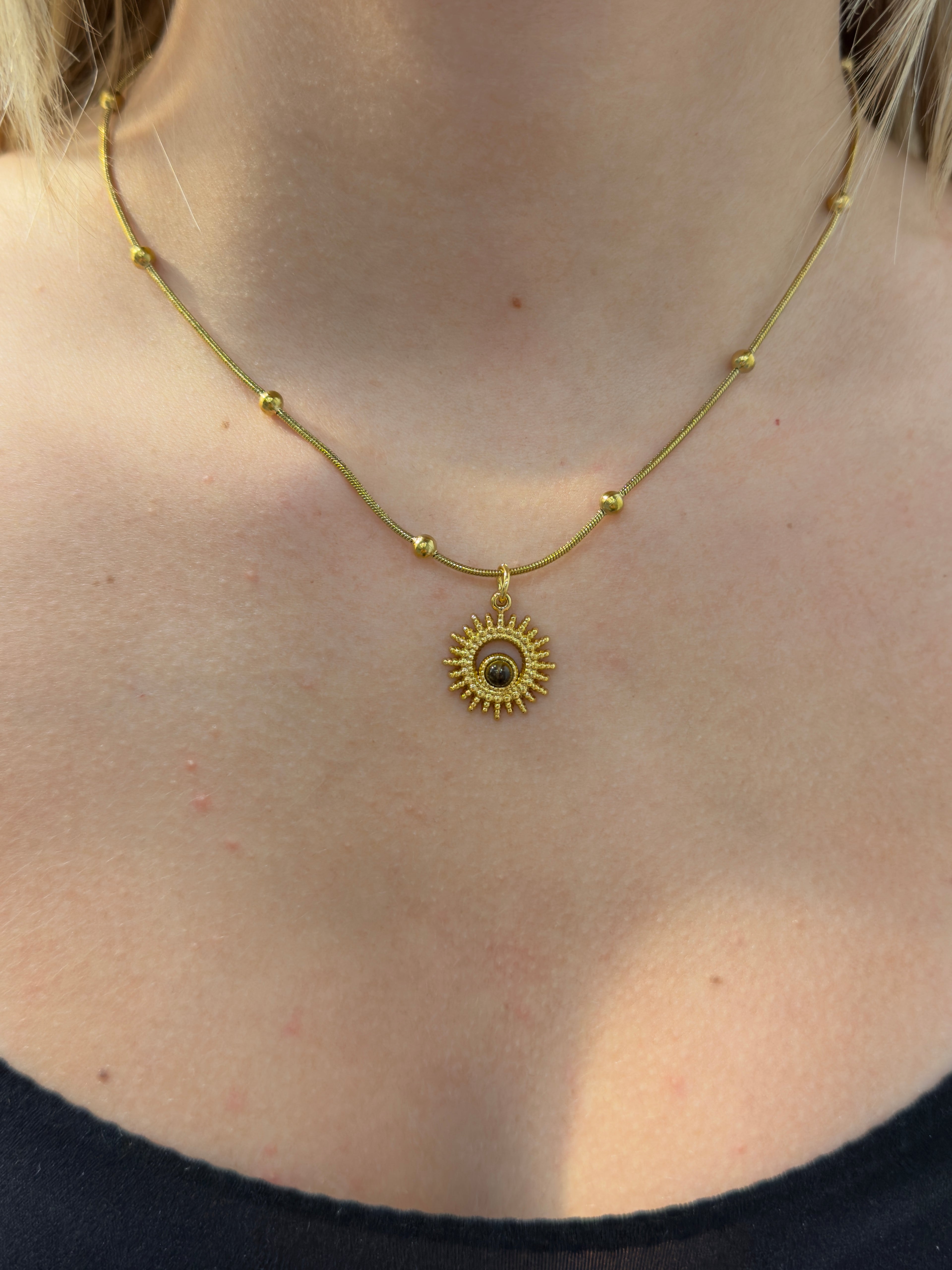 Collana Occhio di sole