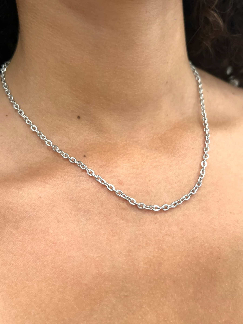 Collana catena doppia image 0