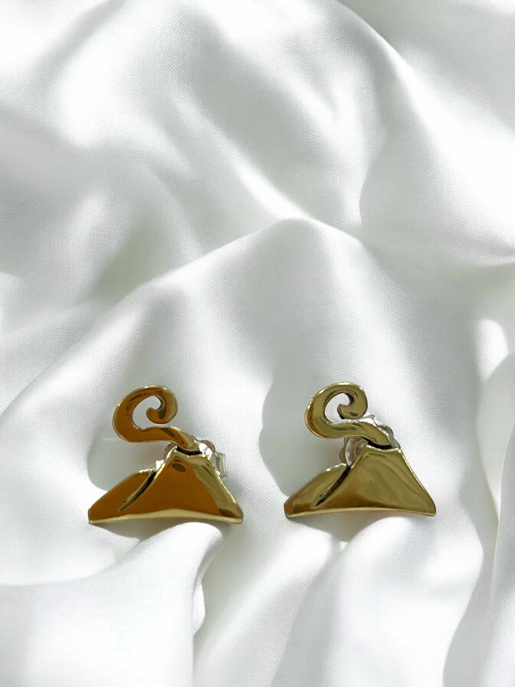 Orecchini Vesuvio<span> - </span>Dorato image