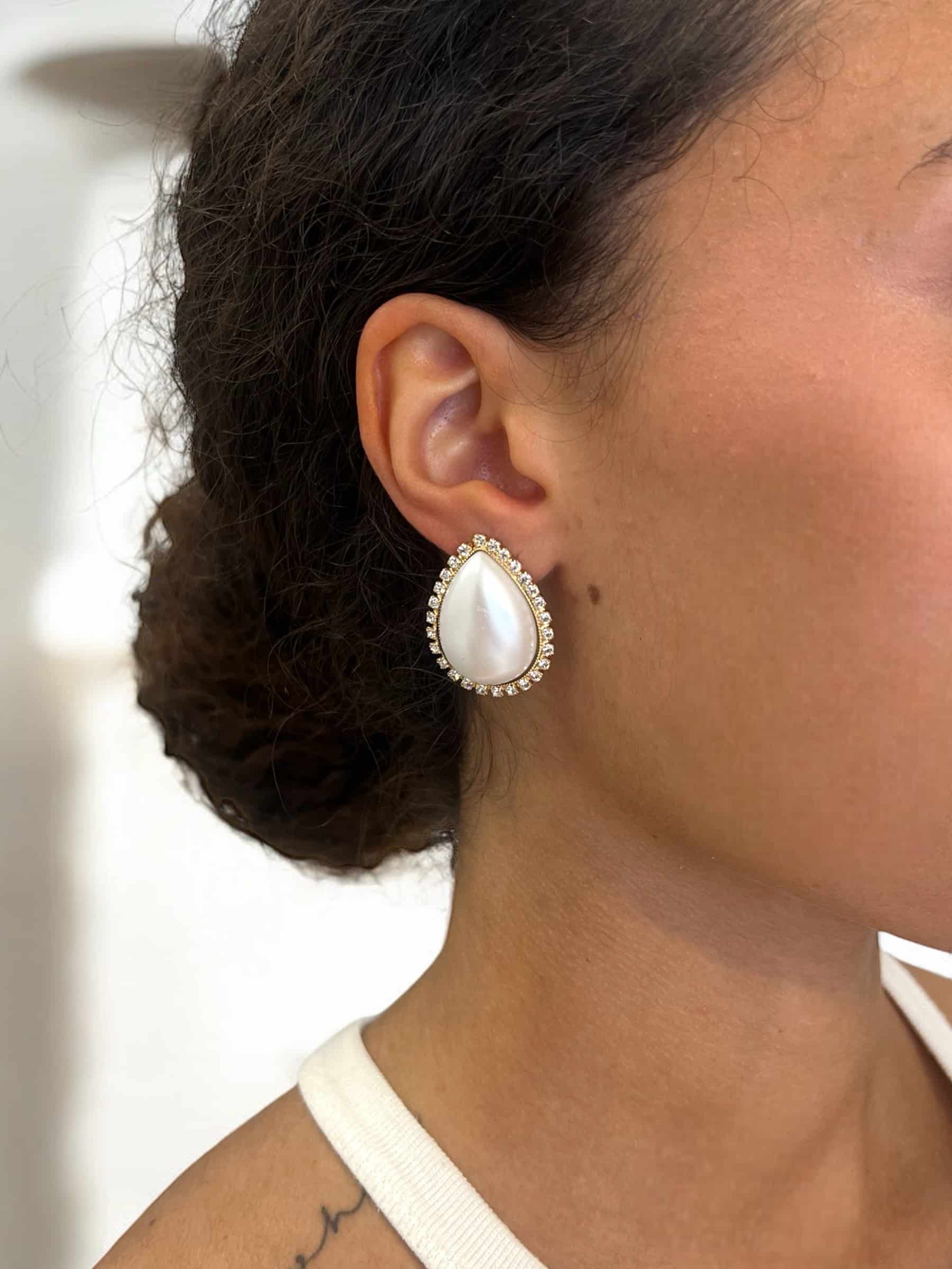 Orecchini Perla Goccia image 0