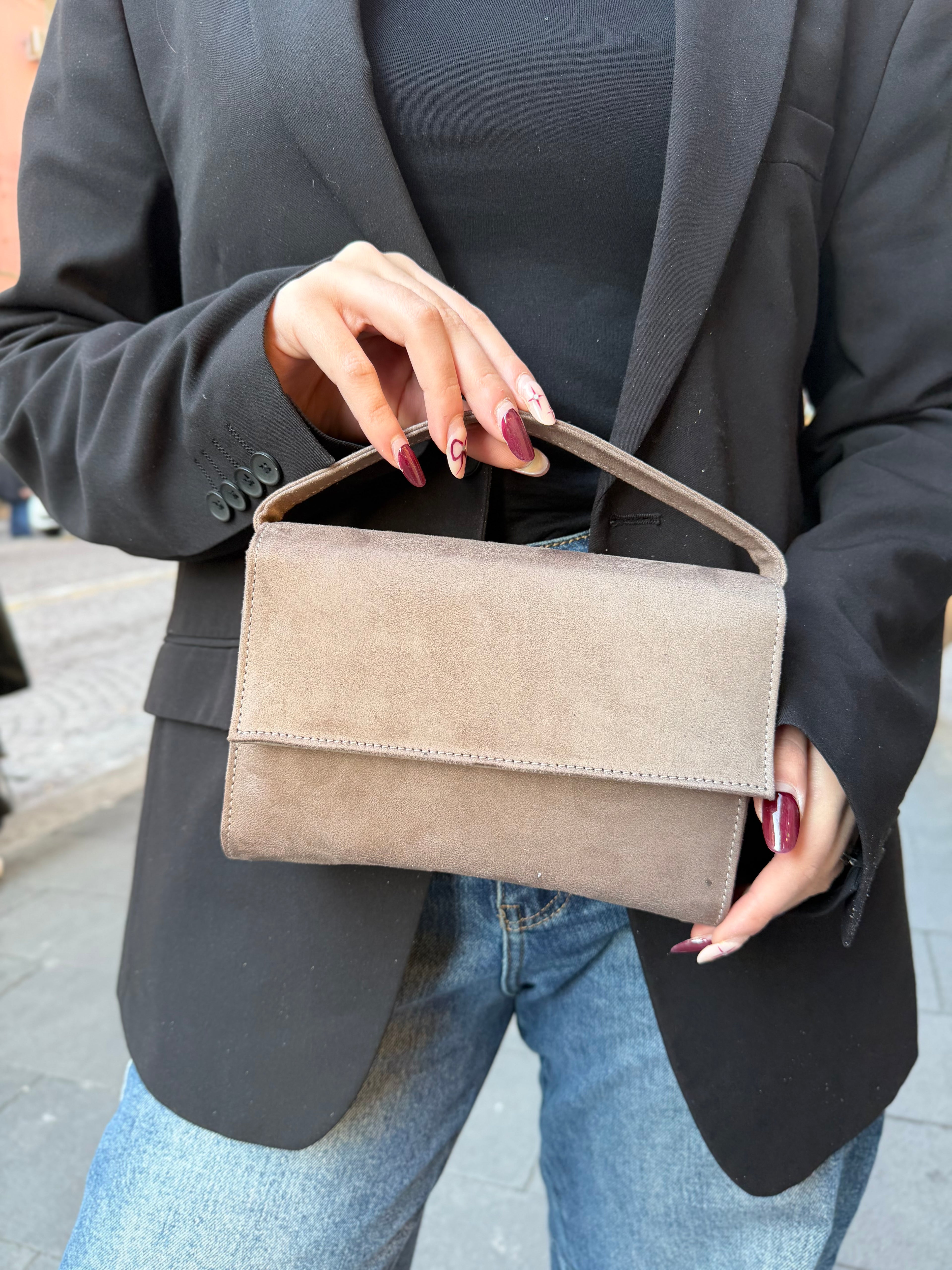 Borsa Mirror Velluto