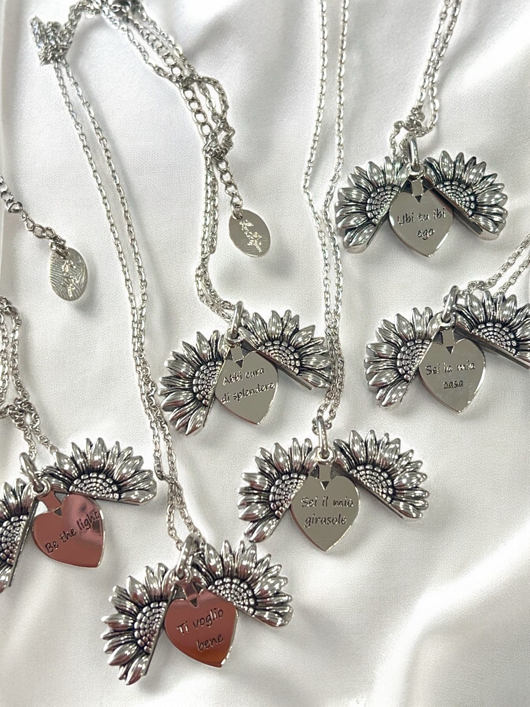 Collana Girasole Personalizzabile image 0