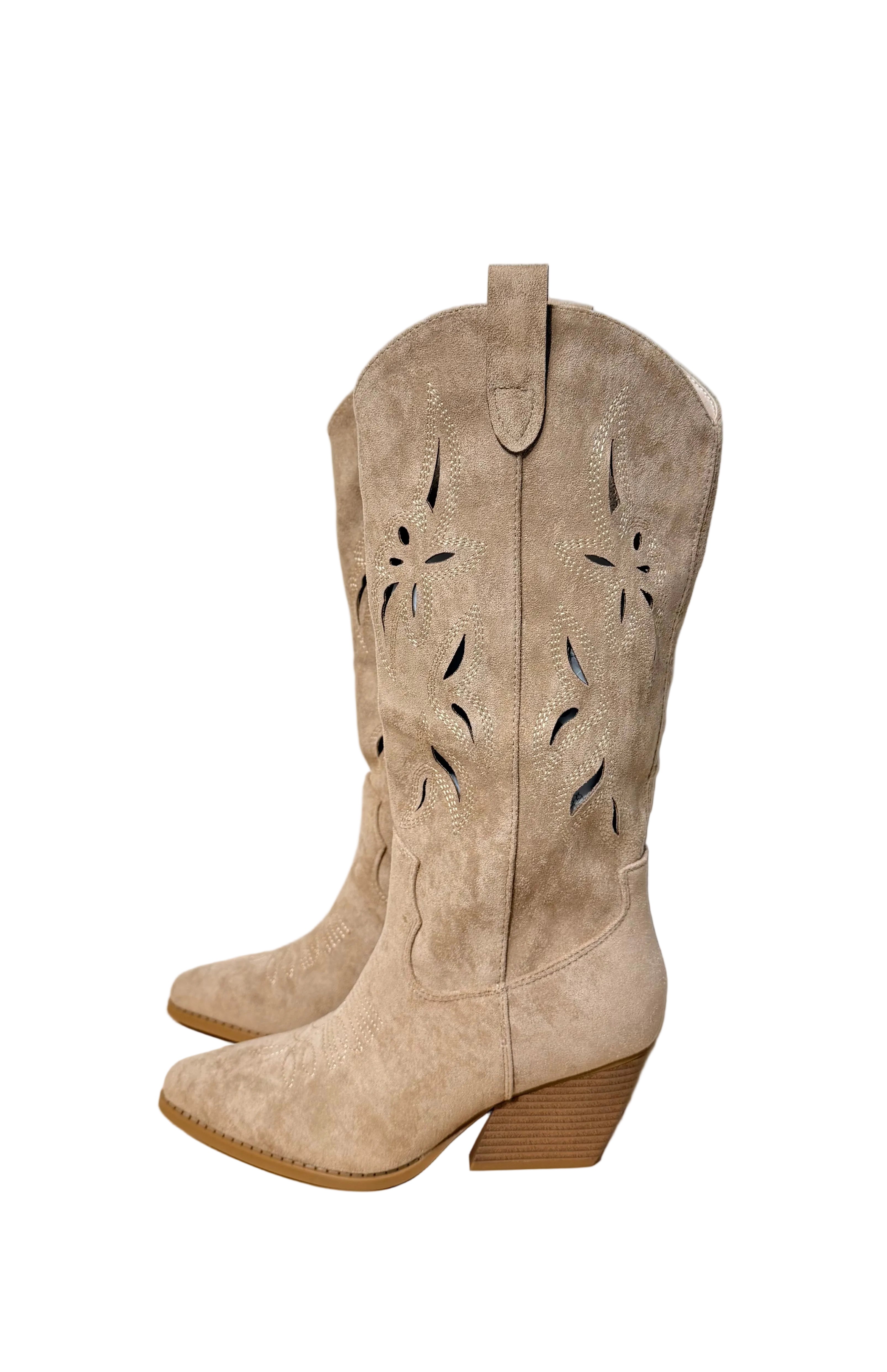 Stivali Coachella Beige