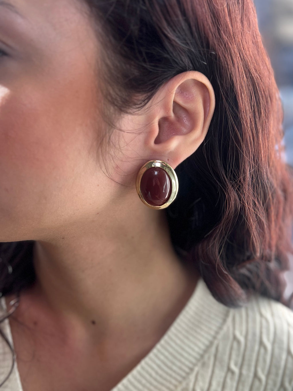 Orecchini Afrodite Ovale