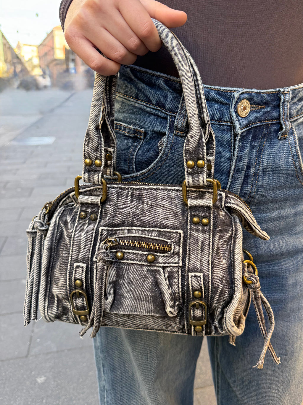 Borsa Vintage Jeans