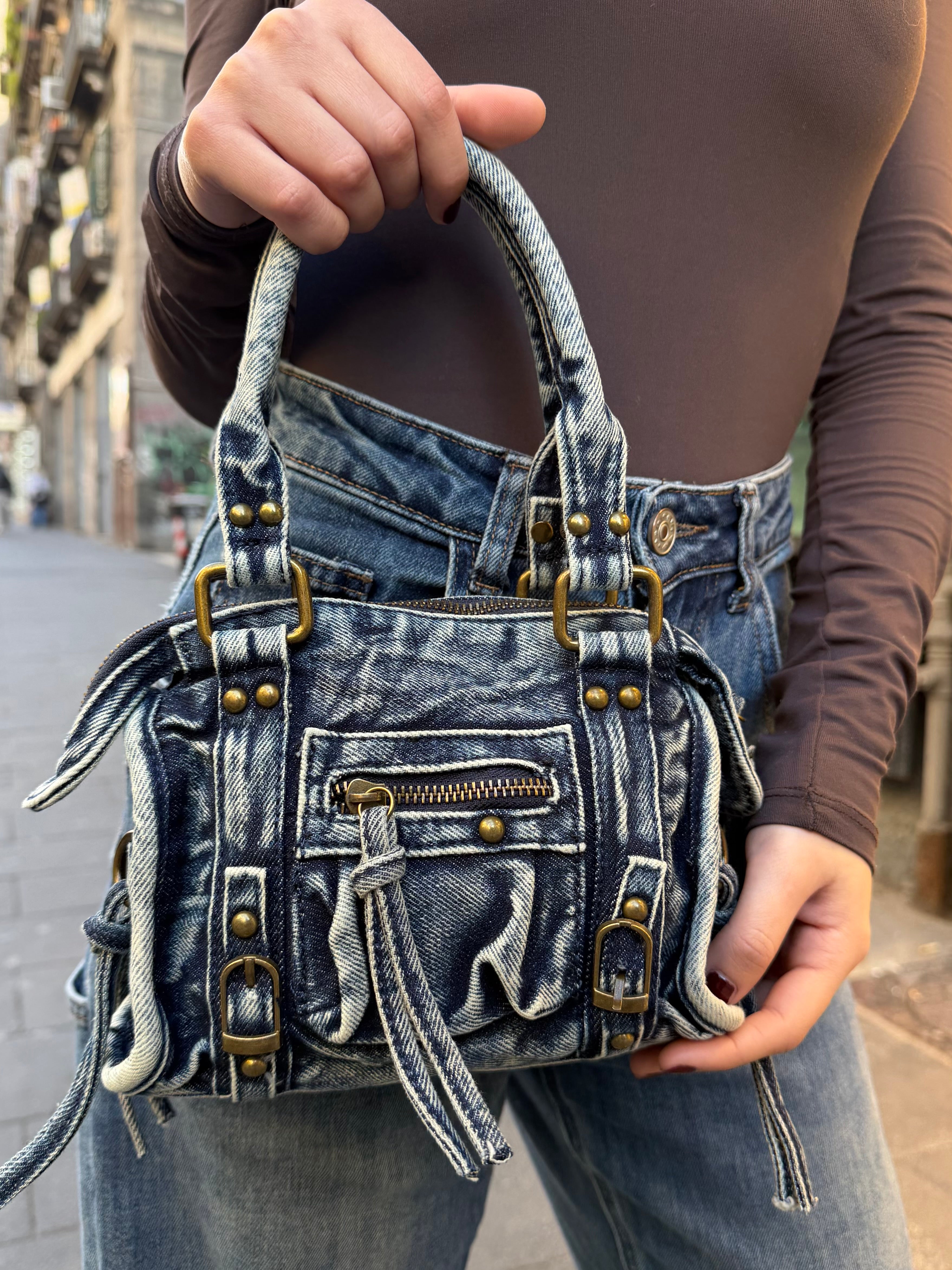 Borsa Vintage Jeans