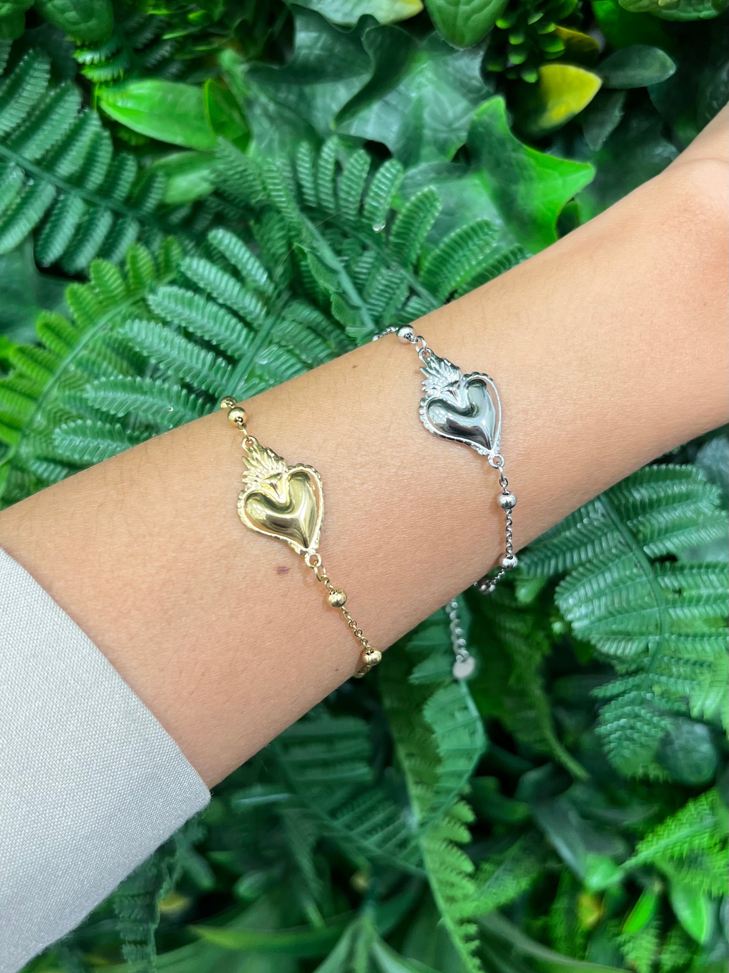 Bracciale Cuore sacro