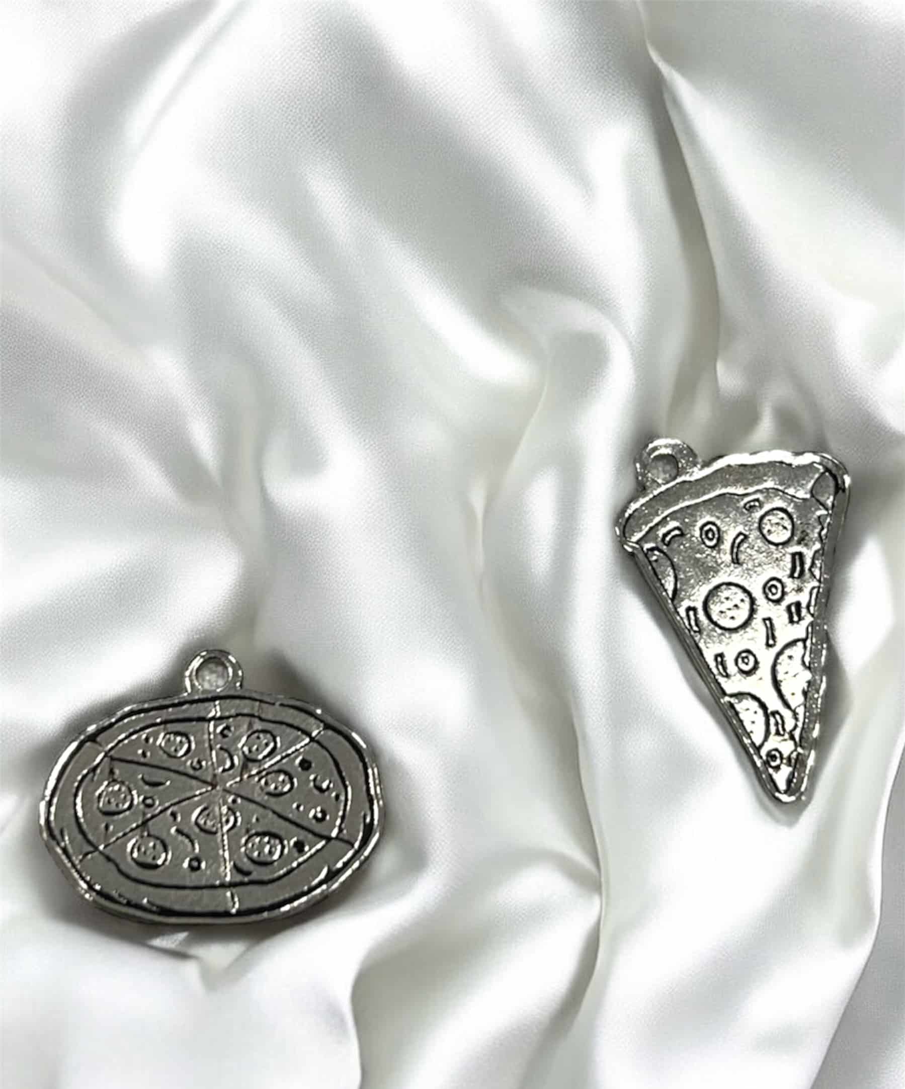 Ciondolo pizza<span> - </span>Argento, Pizza image