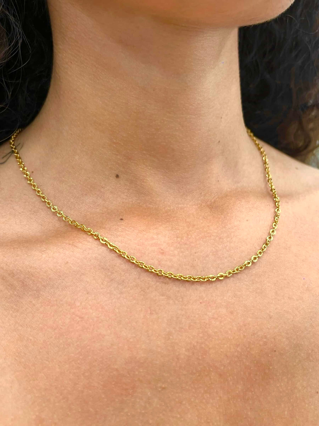 Collana catena sottile image 0