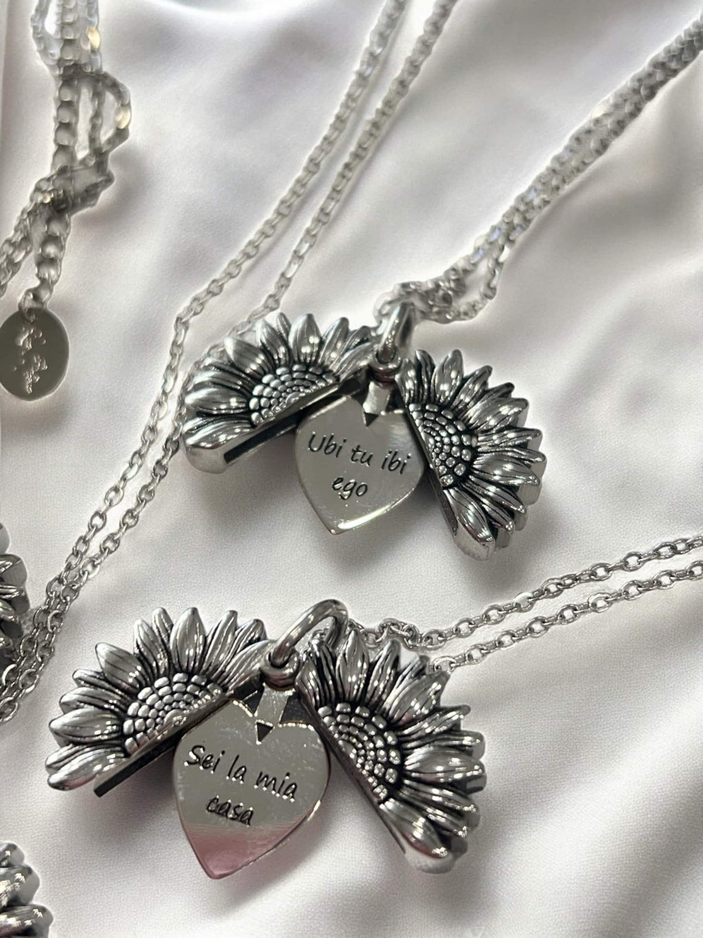 Collana Girasole Personalizzabile image 3