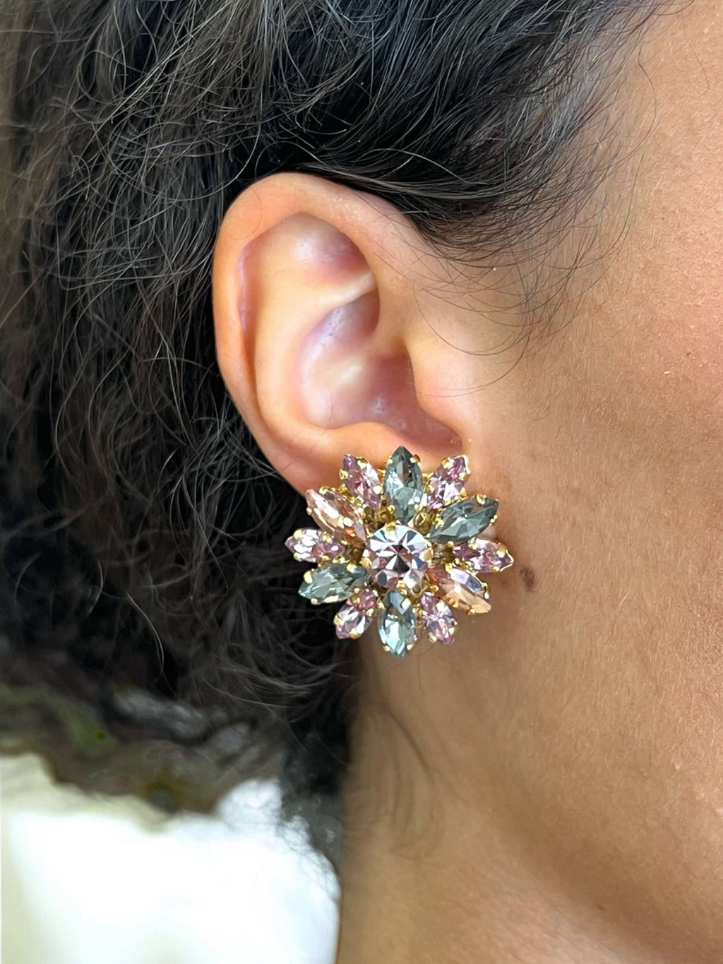 Orecchini Flower clip image 1