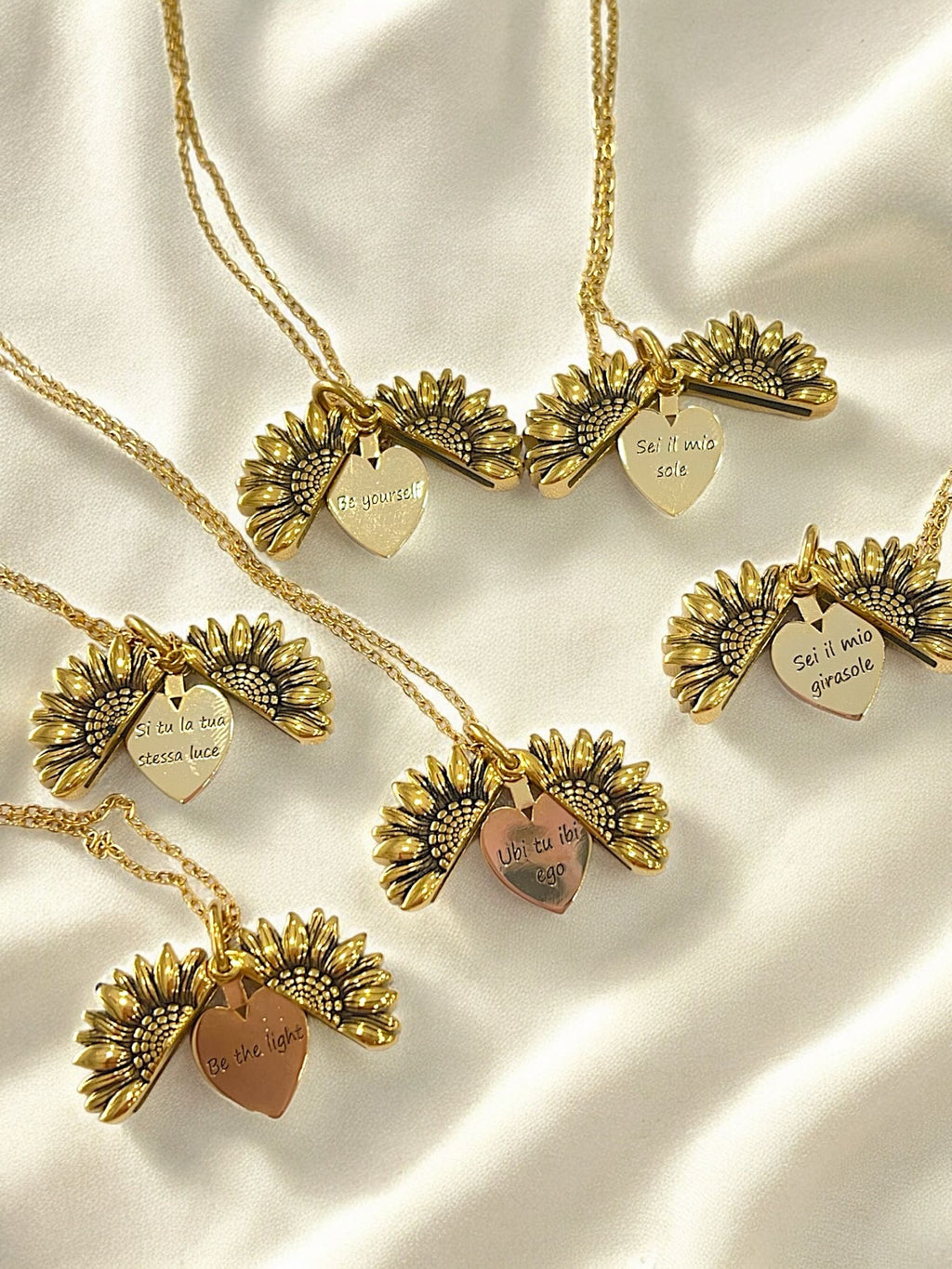 Collana Girasole Personalizzabile image 2
